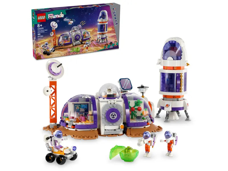 Lego, Set, Sealed, Friends, Mars Space Base and Rocket, 42605