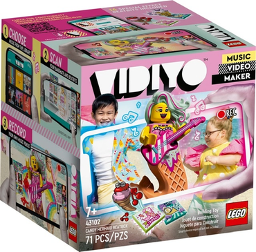 Lego, Set, Sealed, Vidiyo, Candy Mermauid BeatBox, 43102