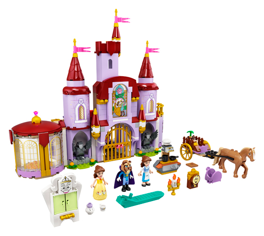 Lego, Set, Sealed, Disney, Disney Princess, Belle and the Beast's Castle, 43196