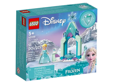 Lego, Set, OPENED, Disney, Frozen, Elsa's Castle Courtyard, 43199