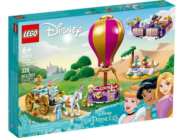 Lego, Set, Sealed, Disney, Princess, Cinderella, Princess Enchanted Journey, 43216