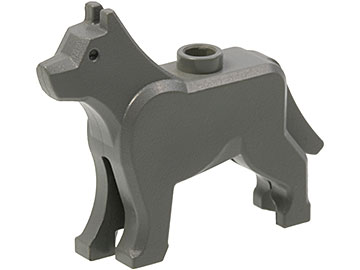 Lego, Minifigure, Animal, Dog / Wolf, 48812