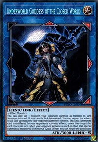 Underworld Goddess of the Closed World [BLVO-EN050] Secret Rare