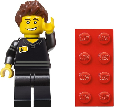 Lego, Minifigure, Polybag, The LEGO Store Employee, 5001622, tls086