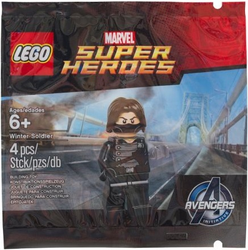 Lego, Minifigure, Super Heroes, Winter Soldier polybag, 5002943-1