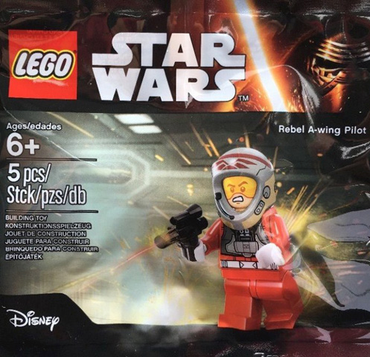 Lego, Set, Sealed, Star Wars, Rebels, Rebel A-wing Pilot polybag