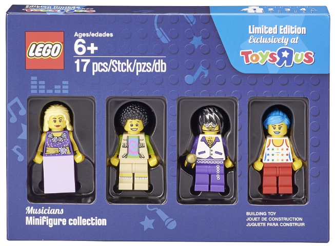 Lego, Set, Sealed Product, Toys 'R' Us, Minifigure Collection, Musicians (TRU Exclusive), 5004421