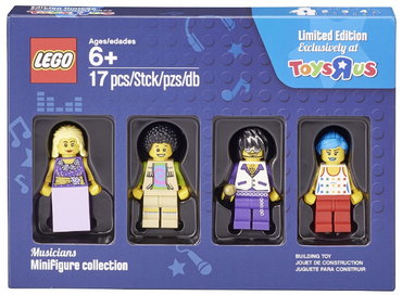 Lego, Set, Sealed Product, Toys 'R' Us, Minifigure Collection, Musicians (TRU Exclusive), 5004421
