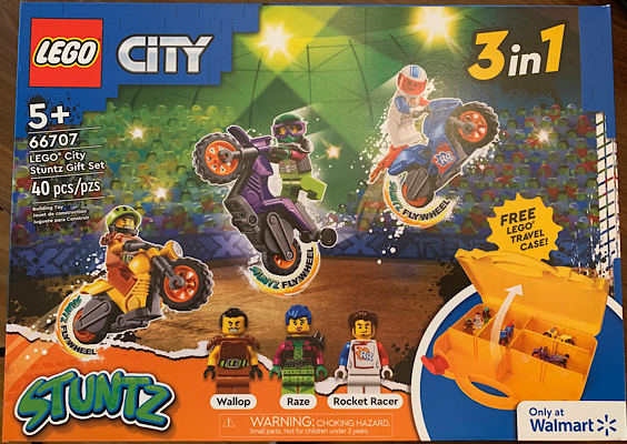 Lego, Set, Sealed, City Bundle Pack, 3 in 1, LEGO city Stuntz Gift Set, 66707