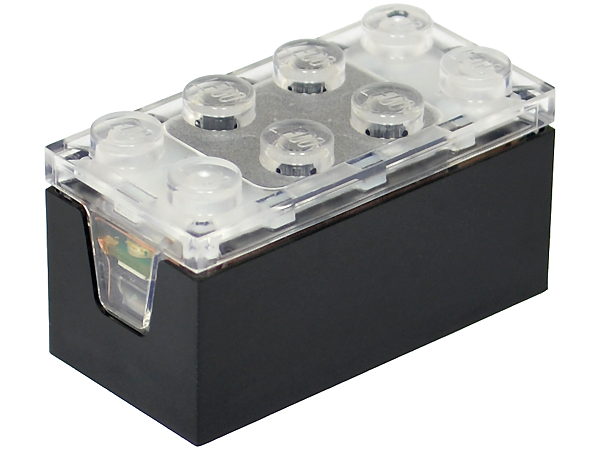Electric, SMART Brick 2 x 4 x 1 2/3 with Trans-Clear Top