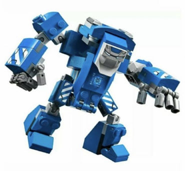 Lego, Minifigure, Hall of Armor Blue Suit, SUIT ONLY, 76125-2