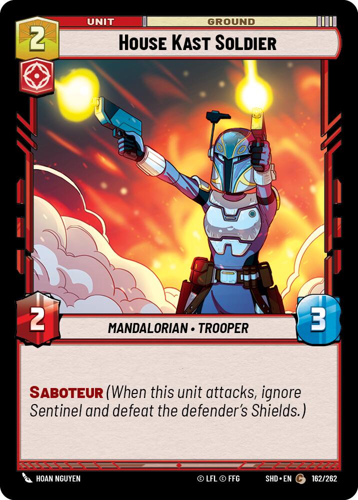 House Kast Soldier (162/262) (162/262) [Shadows of the Galaxy]