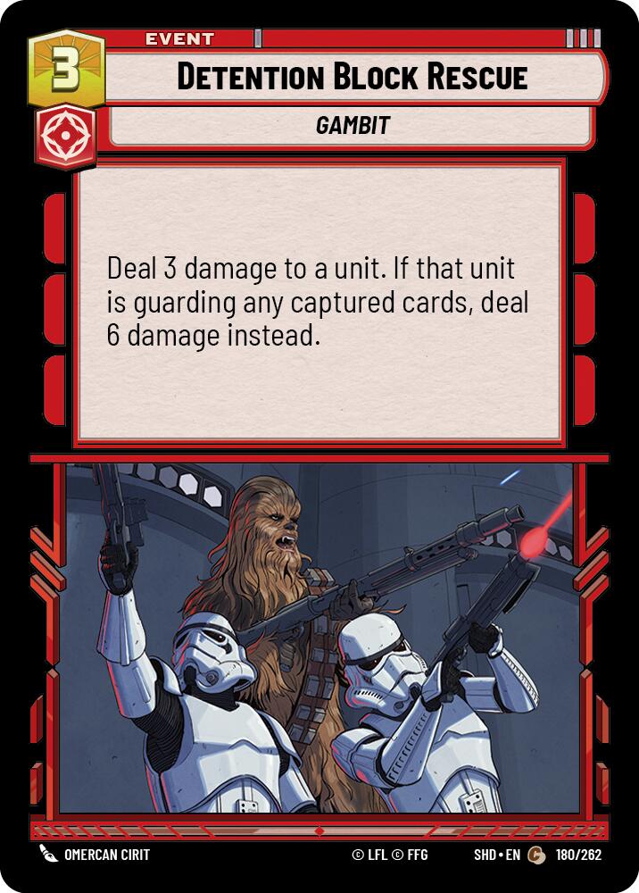Detention Block Rescue (180/262) (180/262) [Shadows of the Galaxy]