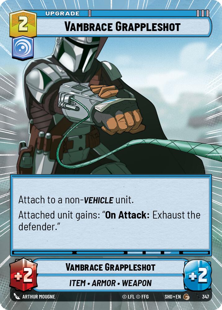 Vambrace Grappleshot (347) (Hyperspace) (347) [Shadows of the Galaxy]