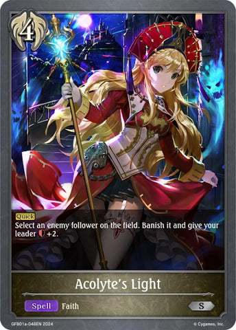 Acolyte's Light (GFB01a-048EN) [Gloryfinder Bundle 01: Guide to Glory]