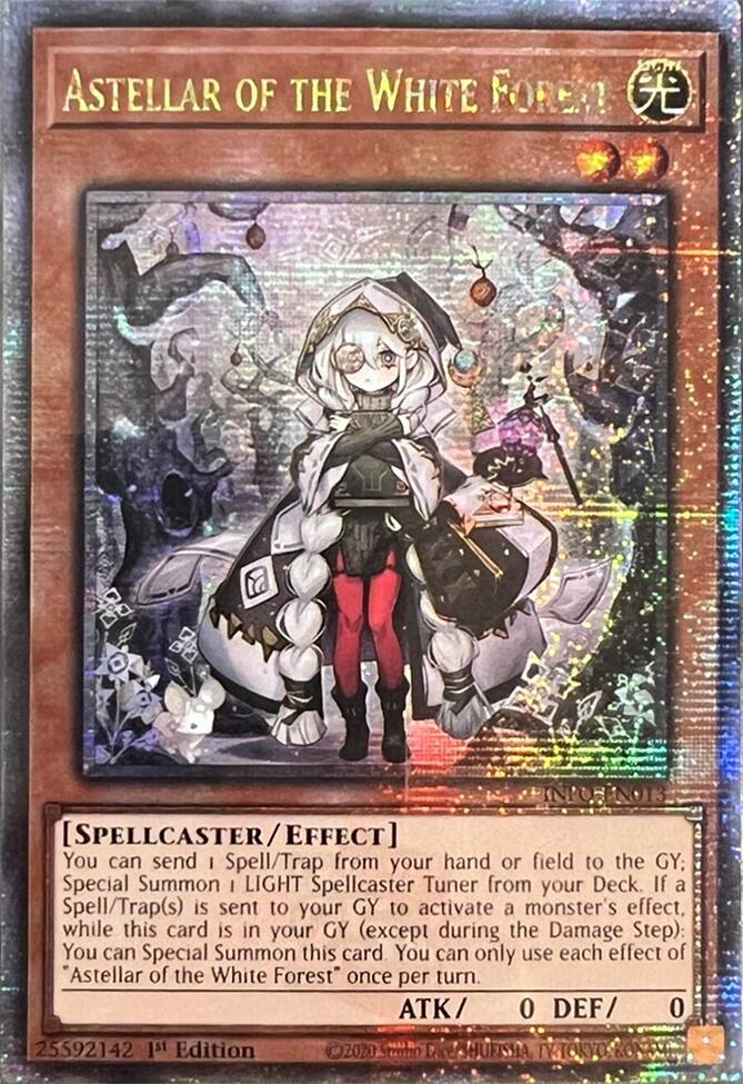 Astellar of the White Forest (Quarter Century Secret Rare) [INFO-EN013