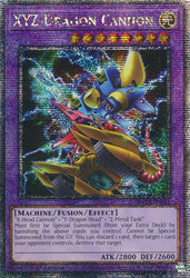 XYZ-Dragon Cannon (Alternate Art) [MP24-EN011] Quarter Century Secret Rare