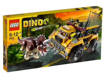 Lego, Set, Sealed, Dino, Triceratops Trapper, 5885, KCC