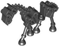 Lego, Minifigure, Horse Skeleton, Black, 5922802
