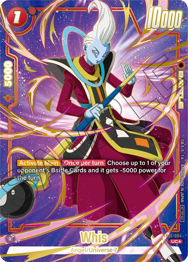 Whis (Championship Pack 03 - Finalist) [Fusion World Tournament Cards]