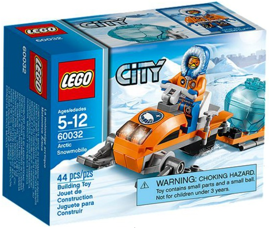 Lego, Set, Sealed, City, Arctic, Arctic Snowmobile, 60032, KCC