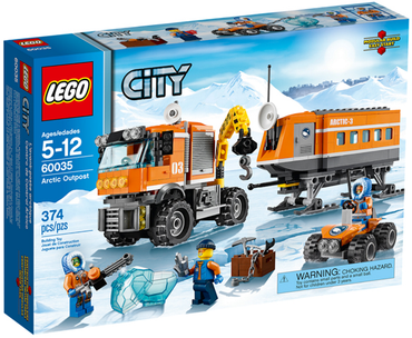 Lego, Set, Opened, City, Artic, Arctic Outpost, 60035