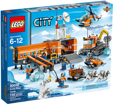 Lego, Set, Opened, City, Artic, Arctic Base Camp, 60036