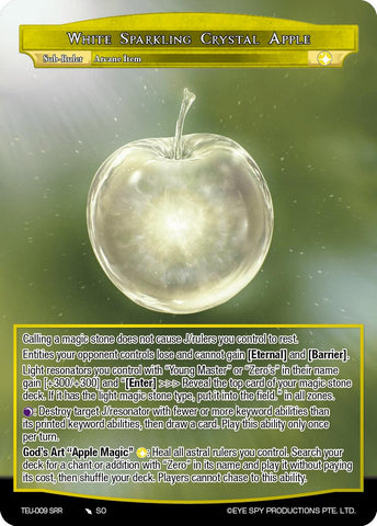 White Sparkling Crystal Apple (TEU-009 R) [Timeless Eclipse of the Underworld]