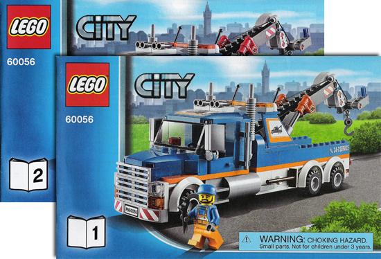 LEGO, Tow Truck, 60056, LEGO City, KCC