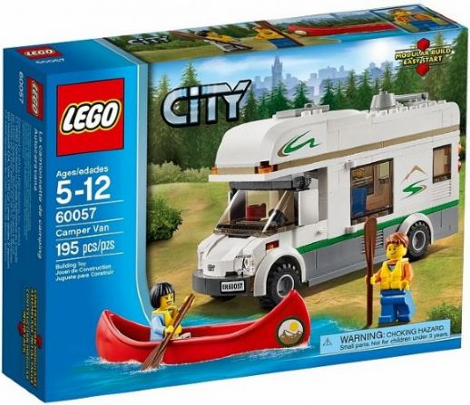 Lego, Set, Opened, City, Camper Van, 60057