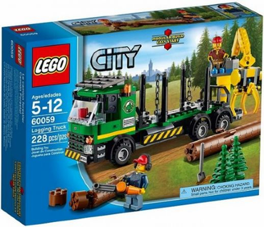 Lego, Set, Opened, City, Construction, Logging Truck, 60059