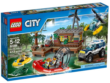 Lego, Set, Opened, City, Police, Crook's Hideout, 60068