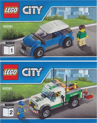 Lego, Set, Sealed, City, Pickup Tow Truck,, 60081, KCC