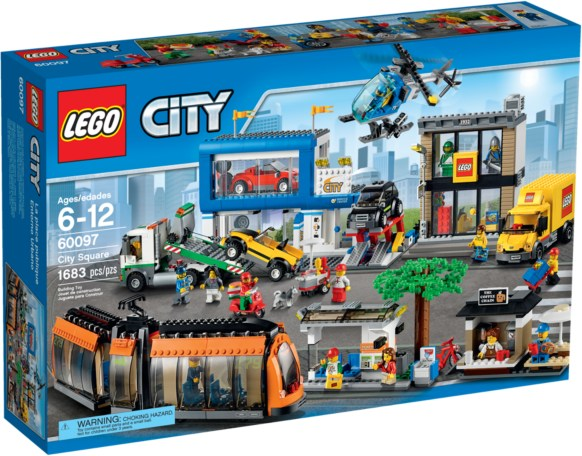 Lego, Set, Sealed, City, City Squar, 60097