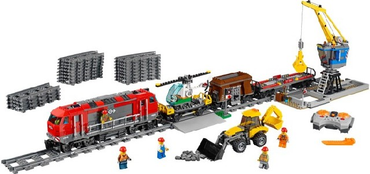 Lego, Set, Opened, Train, RC Train, Heavy-Haul Train, 60098