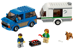 Lego, Set, Opened, City, Recreations, Van & Caravan, 60117