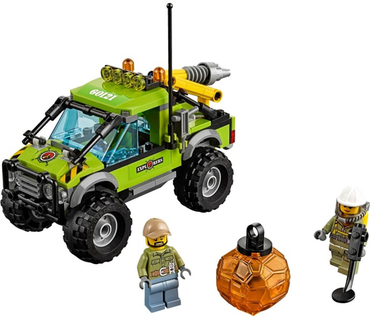 Lego, Set, Opened, City, Volcano Explorers Truck, 60121
