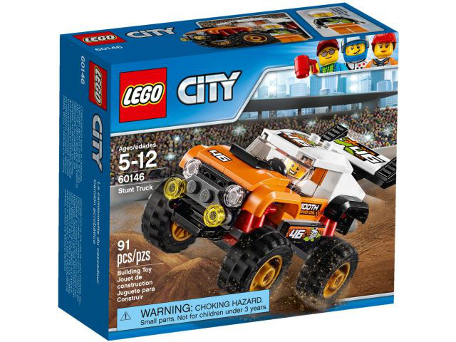 Lego, Set, Opened, City, Race, Stunt Truck, 60146