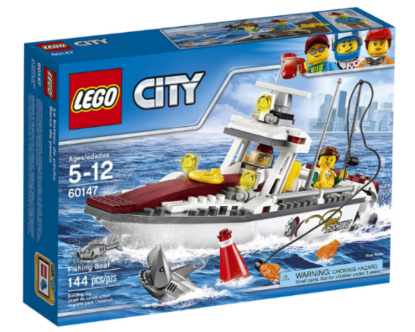 Lego, Set, Sealed, City, Harbor, Fishing Boat, 60147 (KCC)