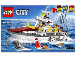 Lego, Set, Sealed, City, Harbor, Fishing Boat, 60147 (KCC)