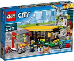 Lego, Set, Opened, City, Traffic, Bus Station, 60154