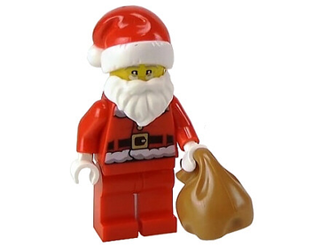 Lego, Minifigure, Holiday, City, Advent Calendar 2017, City (Day 24) - Santa, 60155-25
