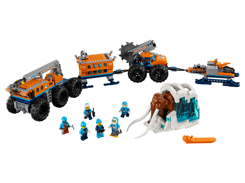 LEGO, city, Arctic Mobile Exploration Base 60195