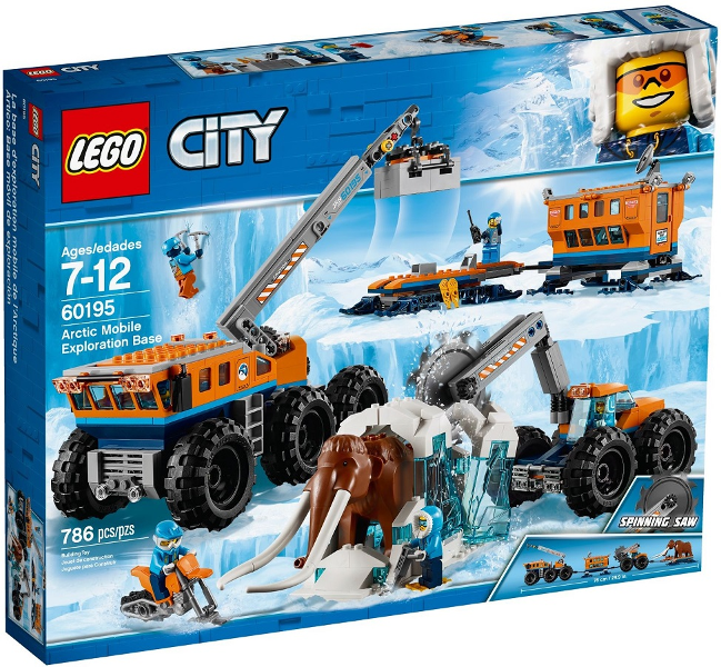 LEGO, city, Arctic Mobile Exploration Base 60195