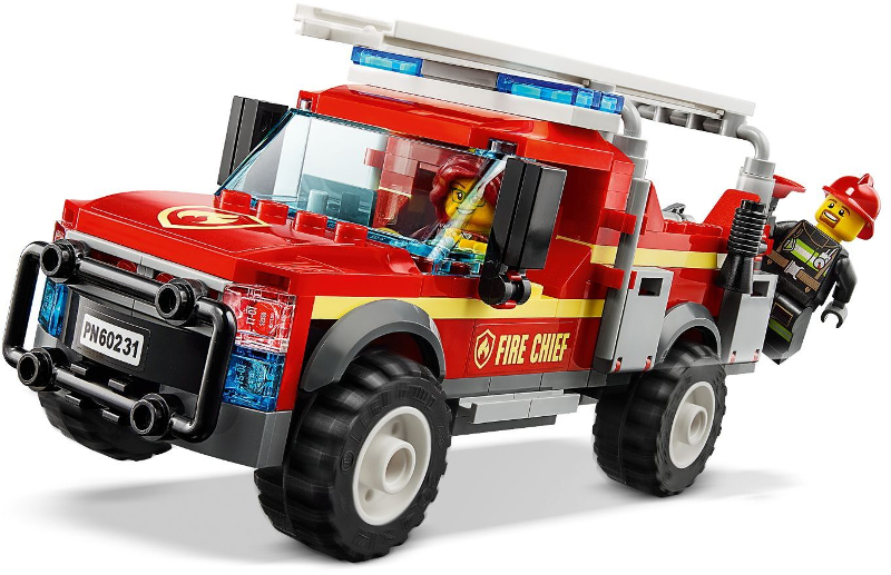 Lego, Set, Opened, City, Fire Chief Response Truck, 60231