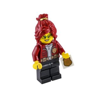 Lego, Minifigure, Advent Calendar 2020, City, Freya McCloud, 60268-11