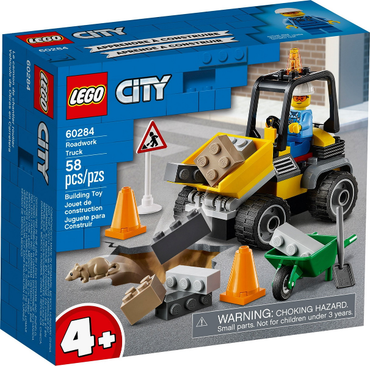 Lego, Set, Sealed Product, City, Construction, Roadwork truck 60284