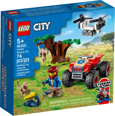 Lego, Set, Sealed, City, Wildlife Rescue, Wildlife Rescue ATV, 60300