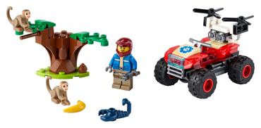 Lego, Set, Sealed, City, Wildlife Rescue, Wildlife Rescue ATV, 60300