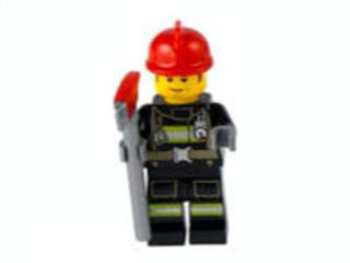 Lego, Minifigure, Advent Calendar 2021, City, Bob the Firefighter, 60303-15